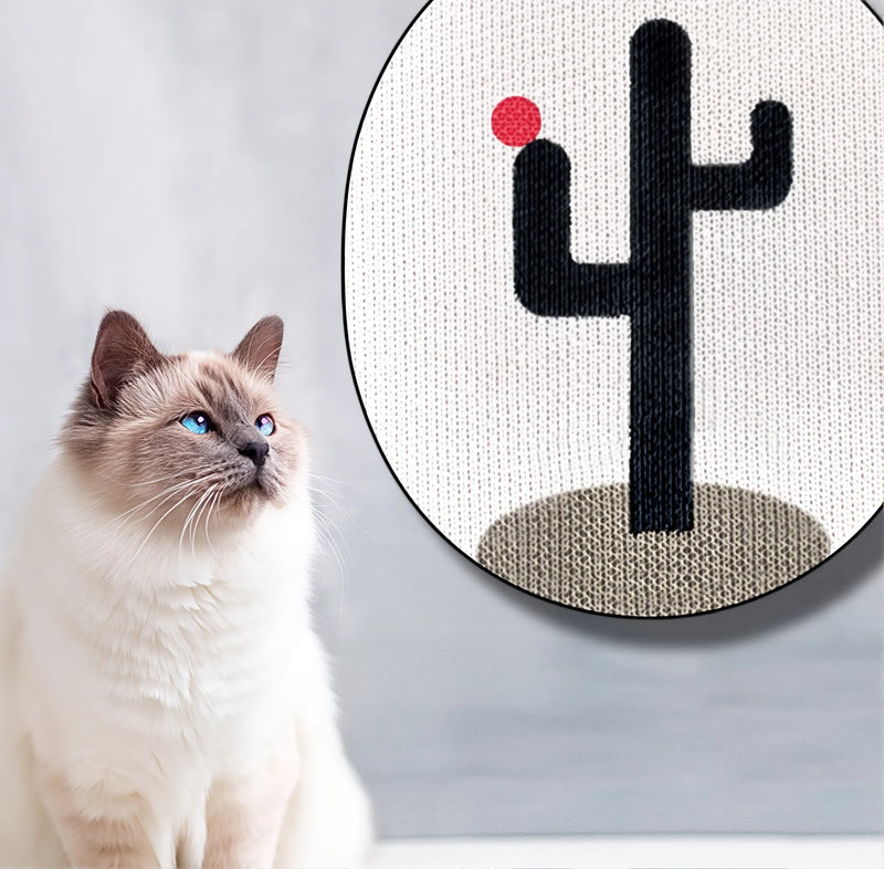 Cactus Growing on the Wall? Cats Go Crazy for It!