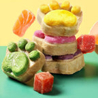 Cat Paw Treats Freeze-Dried Cat Snacks (10 cookies per bag)