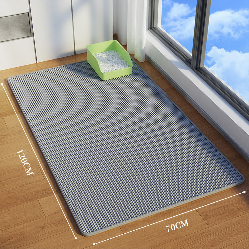 Oversized double-layer cat litter pad anti-splash