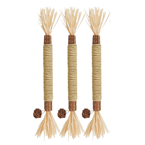 All Natural Teething Toy (3 Pcs) - MaoMao - Paws