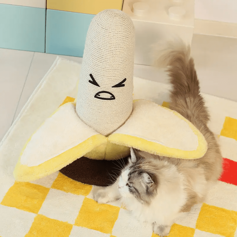 Banana Cat Scratcher - MaoMao - Paws