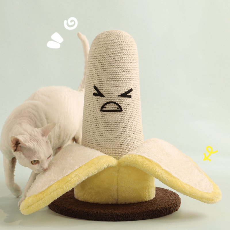 Banana Cat Scratcher - MaoMao - Paws