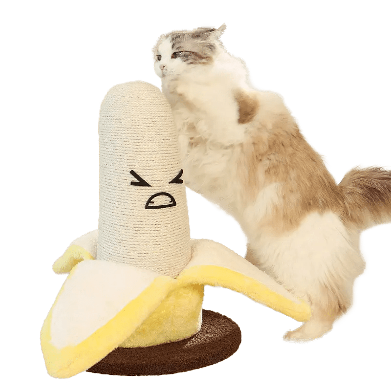 Banana Cat Scratcher - MaoMao - Paws