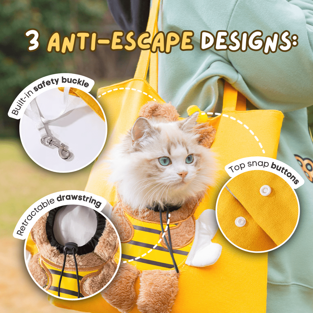 Bee Cat Bag - MaoMao - Paws