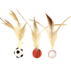 Bouncy Feather Toy - MaoMao - Paws