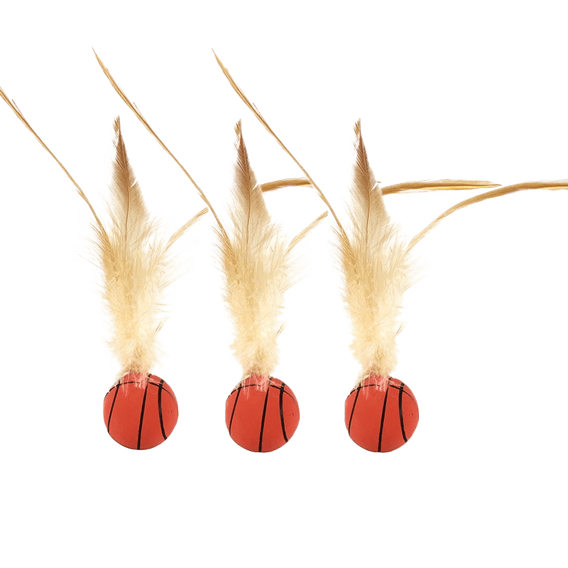 Bouncy Feather Toy - MaoMao - Paws