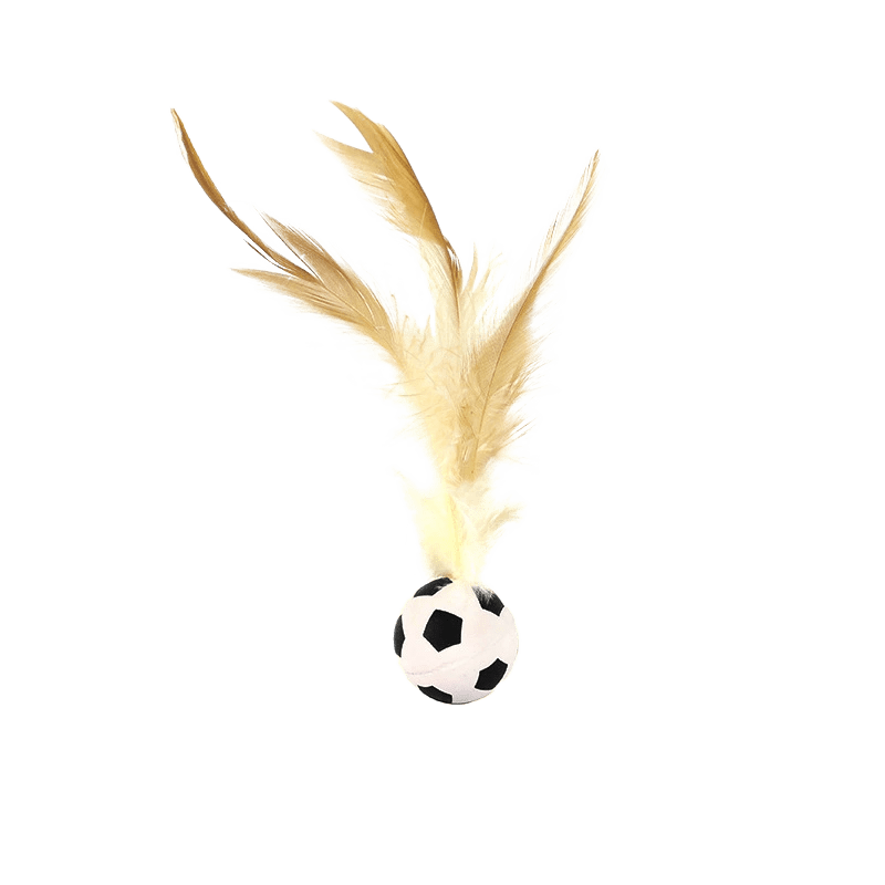 Bouncy Feather Toy - MaoMao - Paws