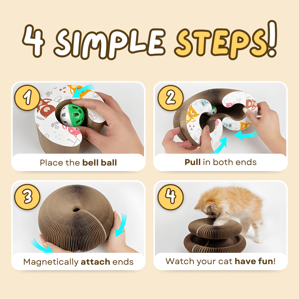 Cat Ball Toy - MaoMao - Paws