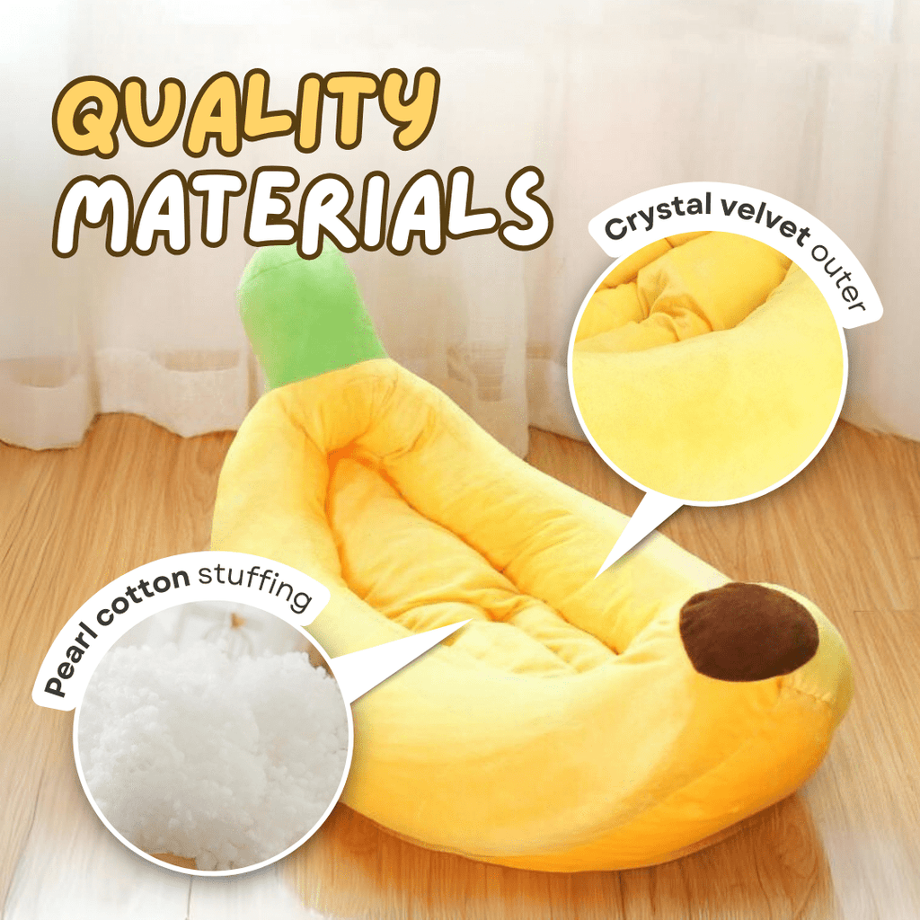 Cat Banana Bed - MaoMao - Paws