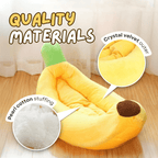 Cat Banana Bed - MaoMao - Paws
