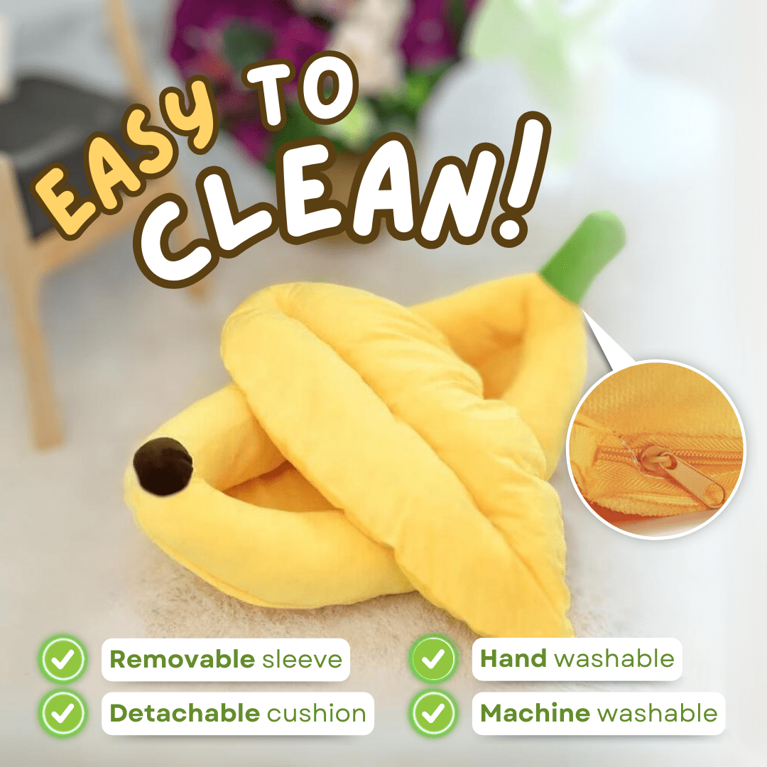 Cat Banana Bed - MaoMao - Paws
