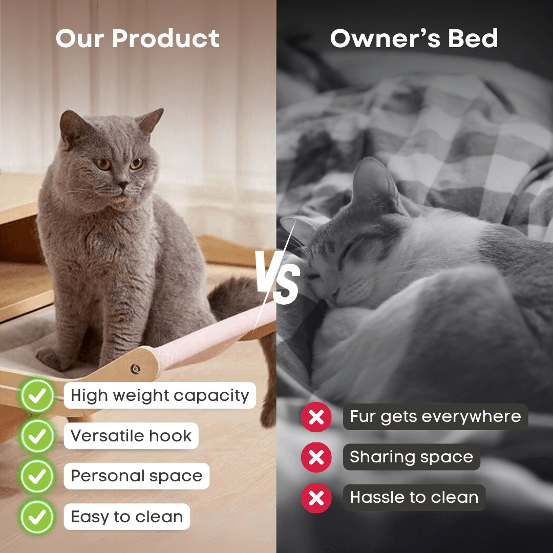 Cat Bedside Hammock - MaoMao - Paws