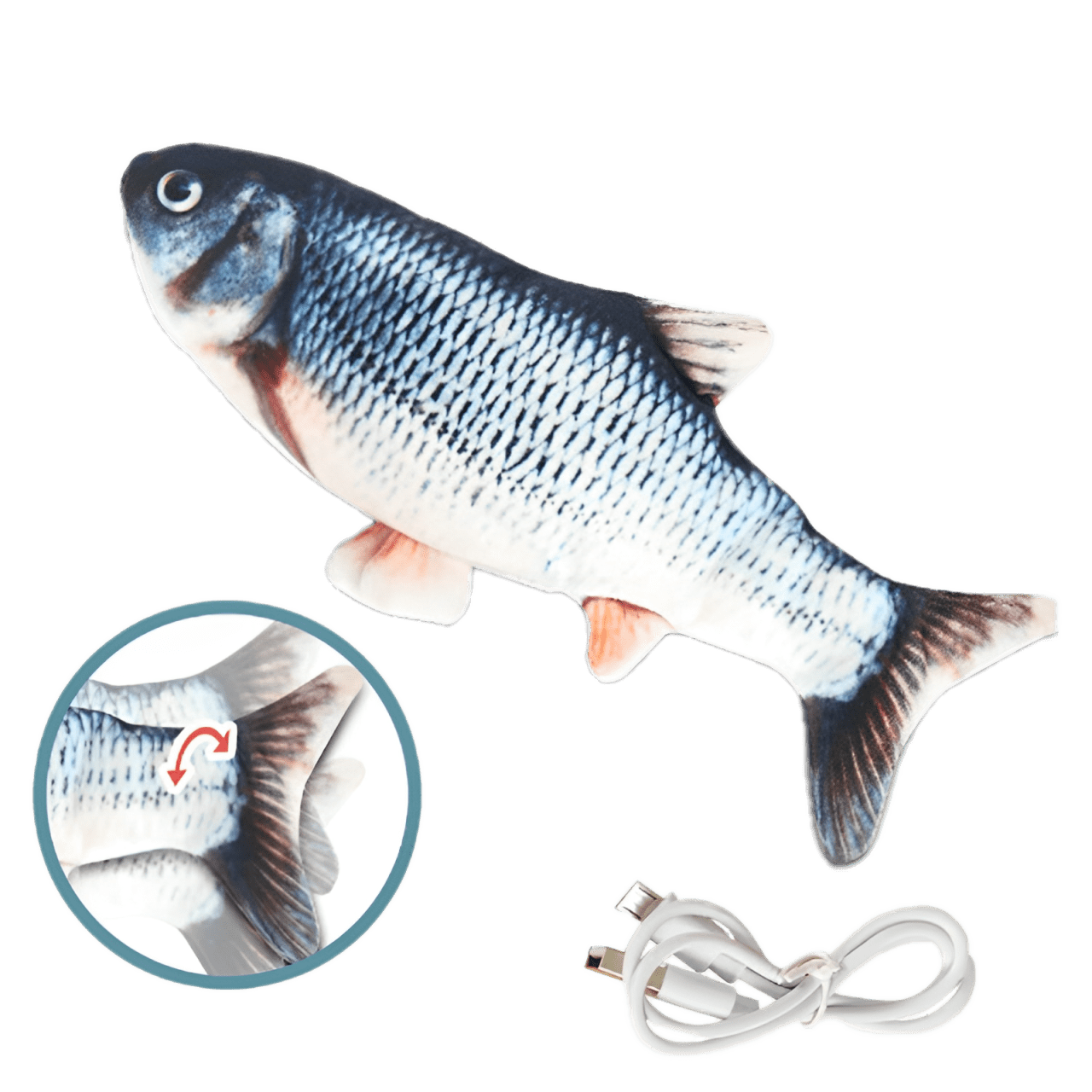 Cat Fish Toy - MaoMao - Paws