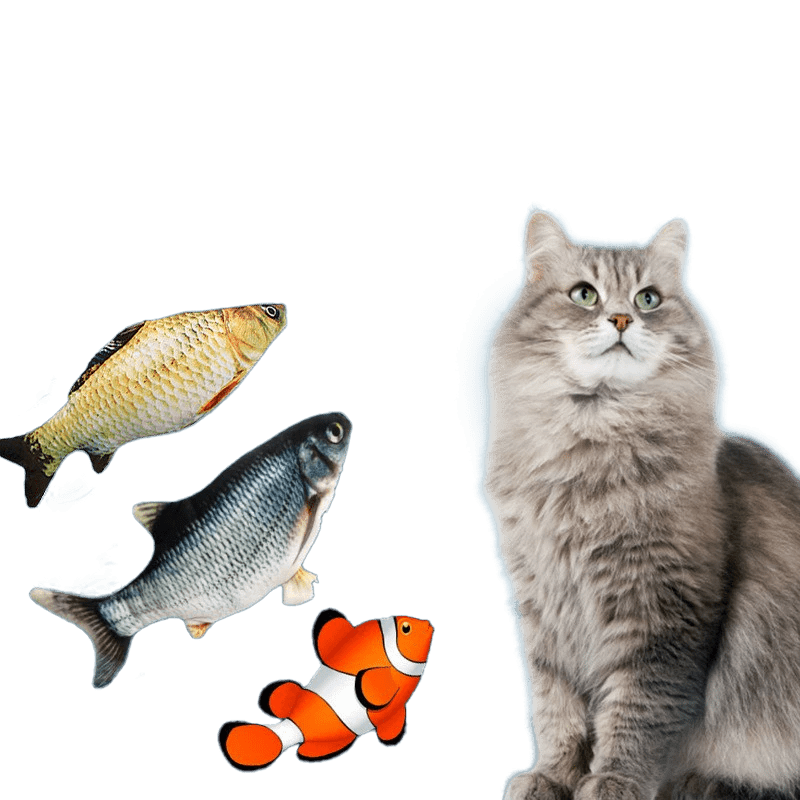 Cat Fish Toy - MaoMao - Paws