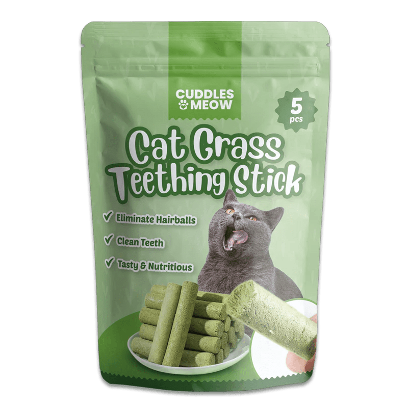 Cat Grass Teething Stick - MaoMao - Paws