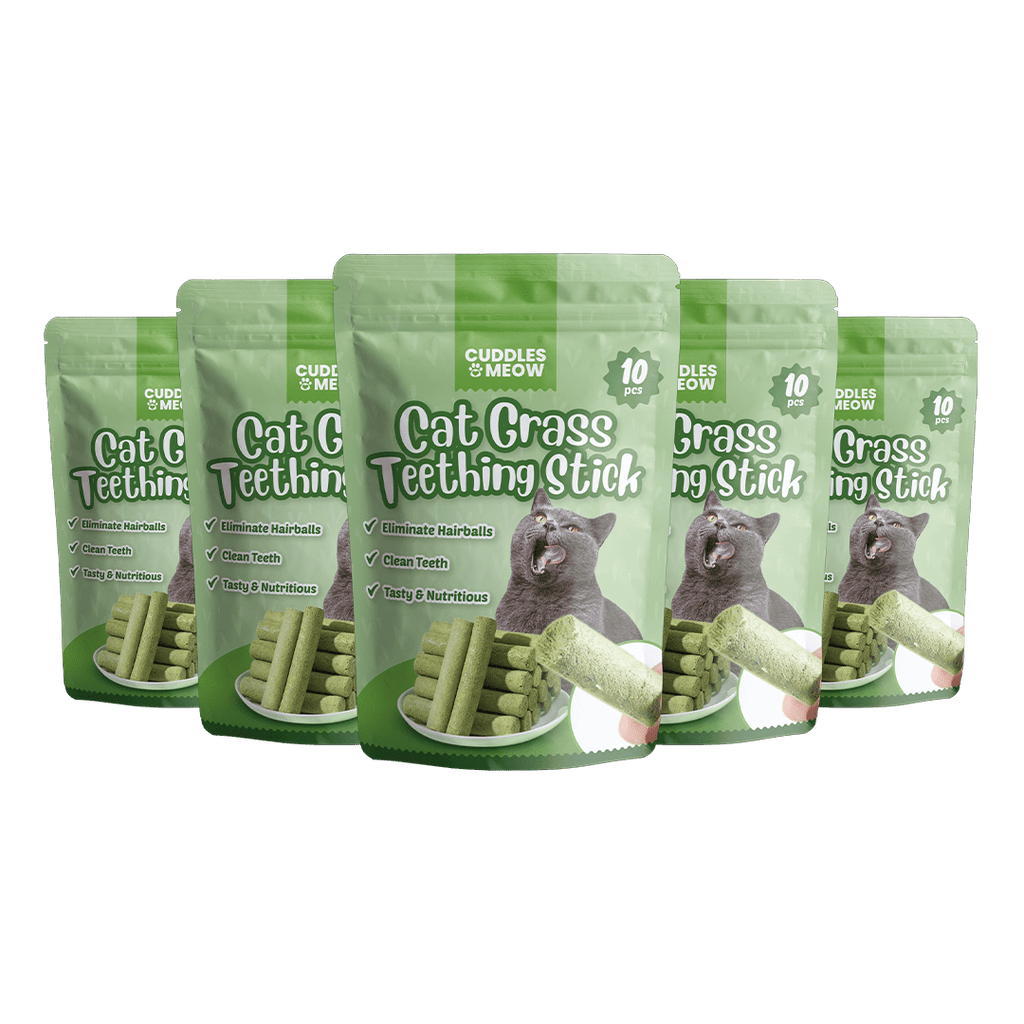 Cat Grass Teething Stick - MaoMao - Paws
