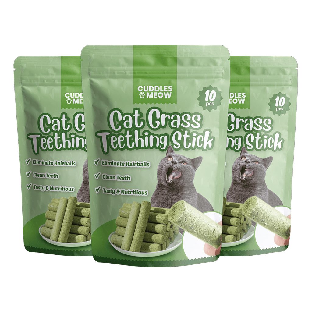 Cat Grass Teething Stick - MaoMao - Paws