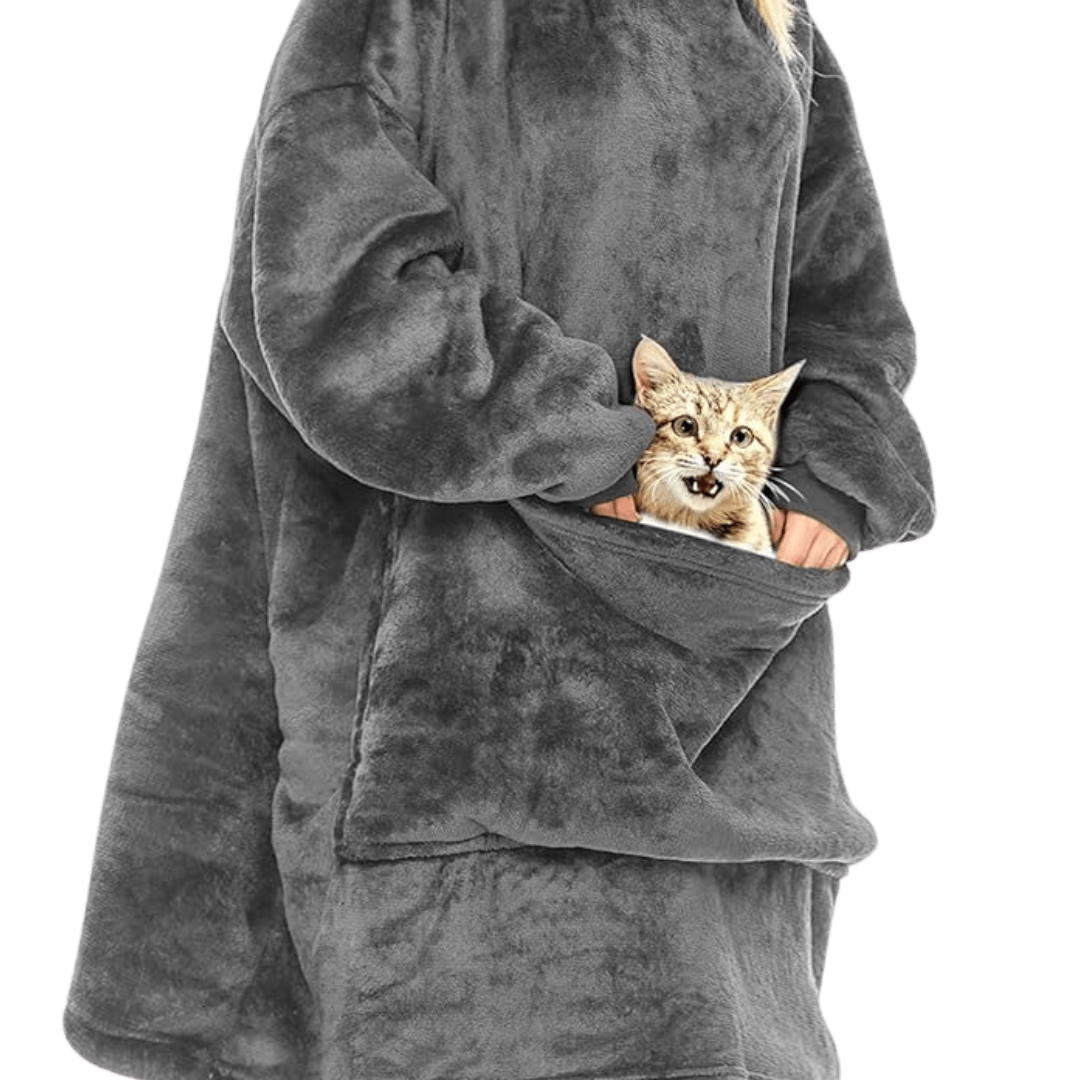 Cat Kangaroo Hoodie - MaoMao - Paws