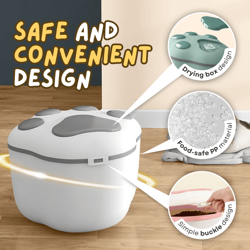 Cat Paw Kibble Container - MaoMao - Paws