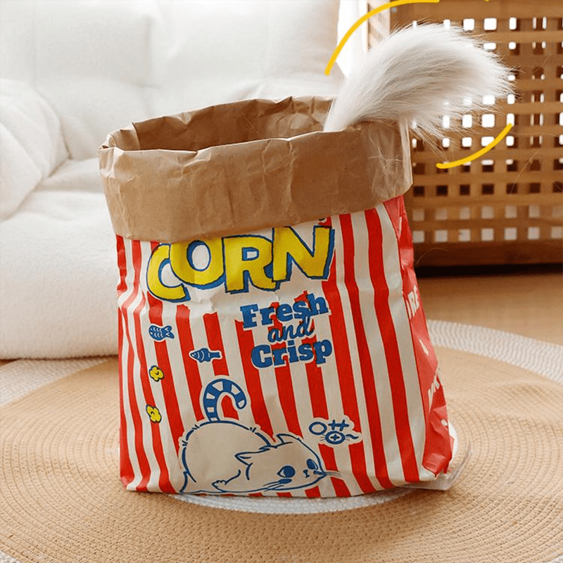 Cat Popcorn Bag - MaoMao - Paws