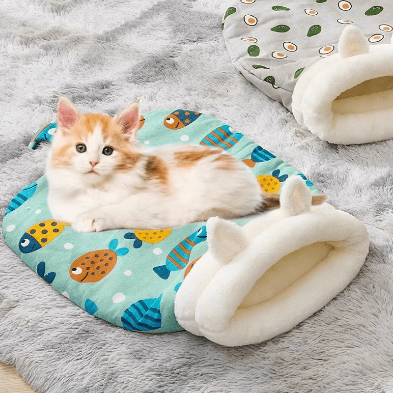 Cat Sleeping Bag - MaoMao - Paws
