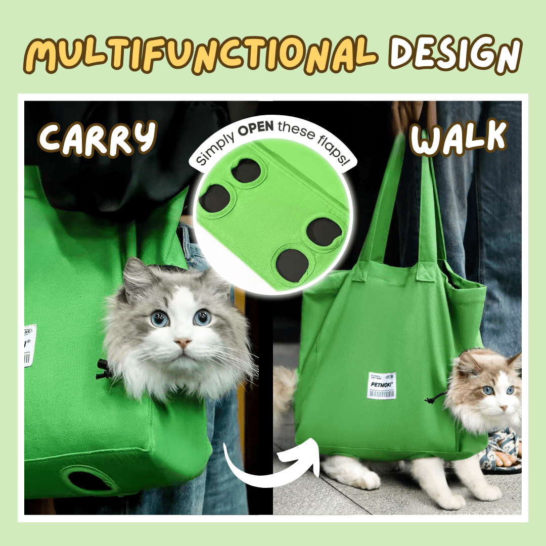 Cat Tote Bag - MaoMao - Paws