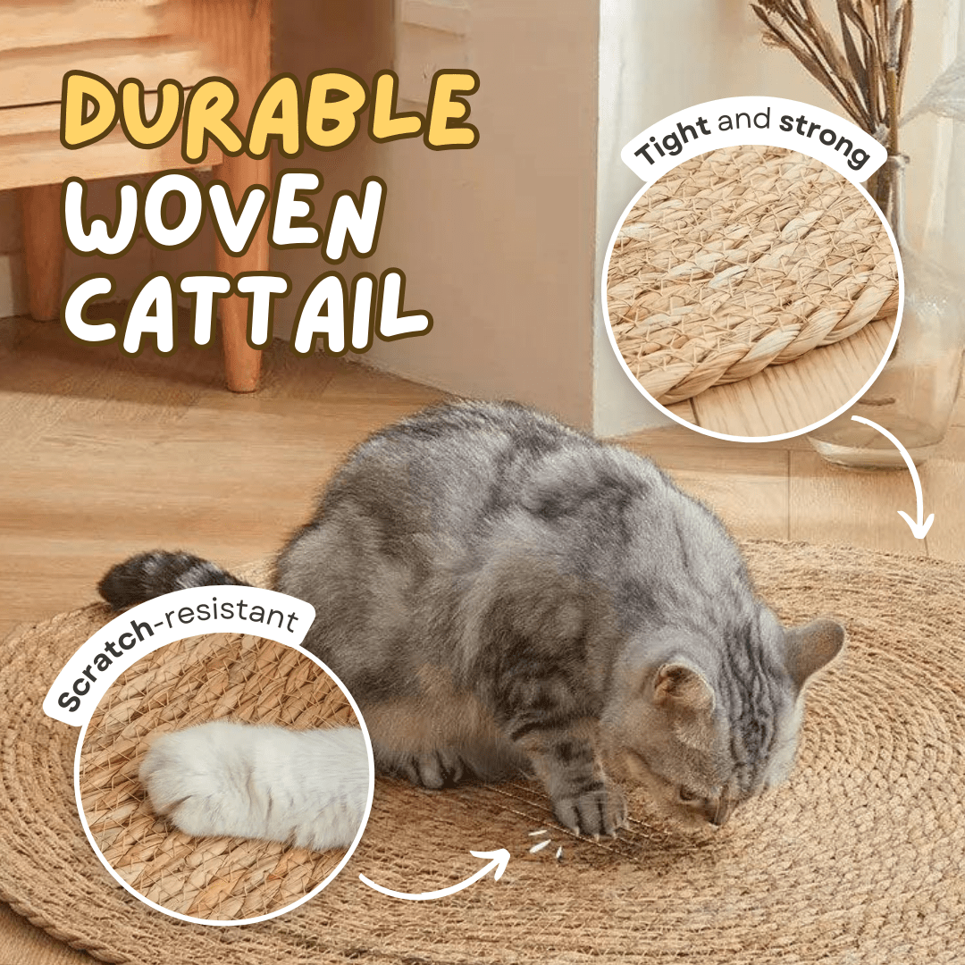 Cattail Scratcher Mat - MaoMao - Paws
