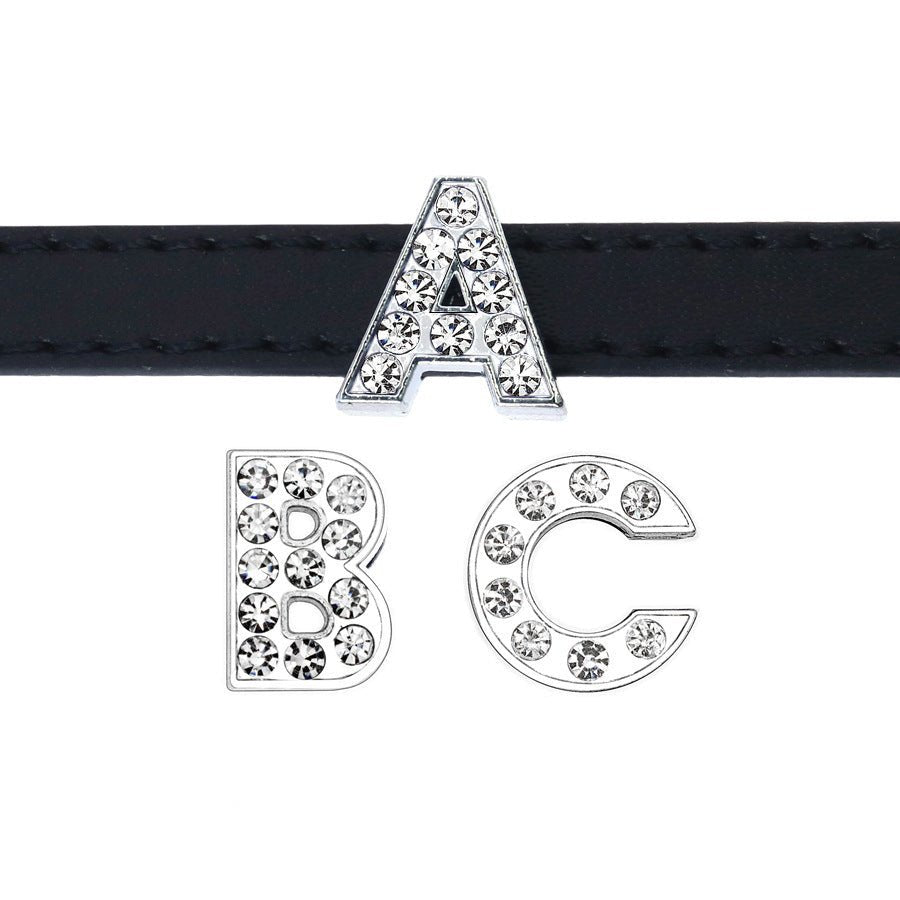 【COL - 004】Letter Diamond Pet Collar - MaoMao - Paws