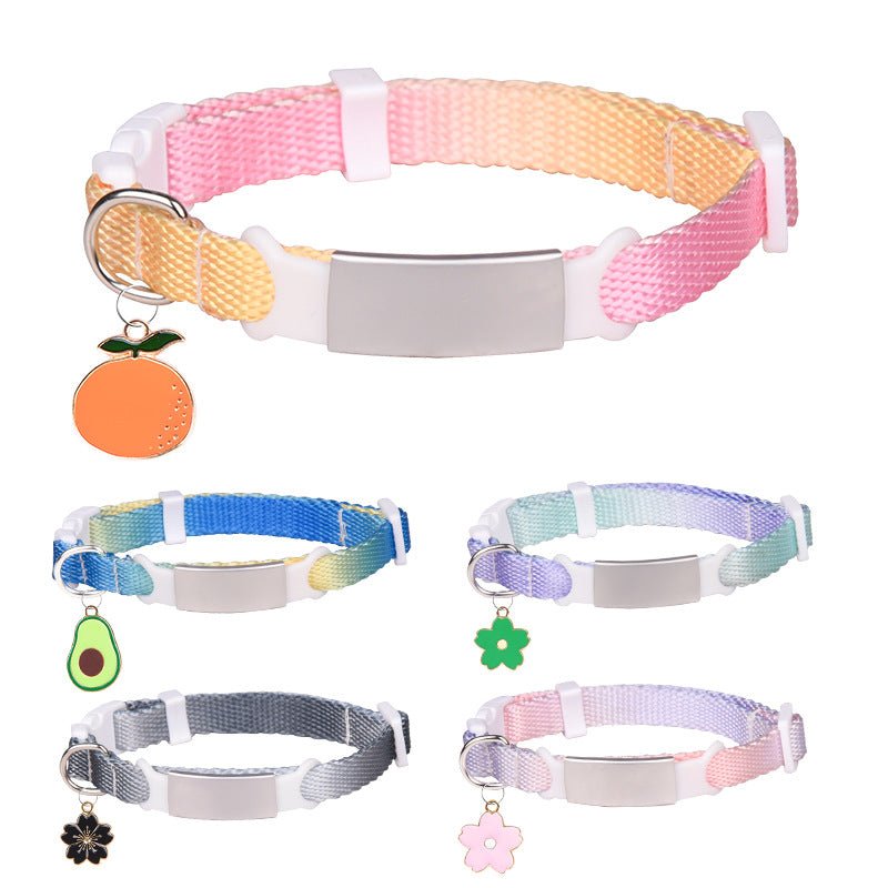 【COL - 007】Symphony lettering cat collar - MaoMao - Paws