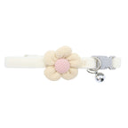 【COL - 008】Cute cartoon flower bell collar cat necklace - MaoMao - Paws