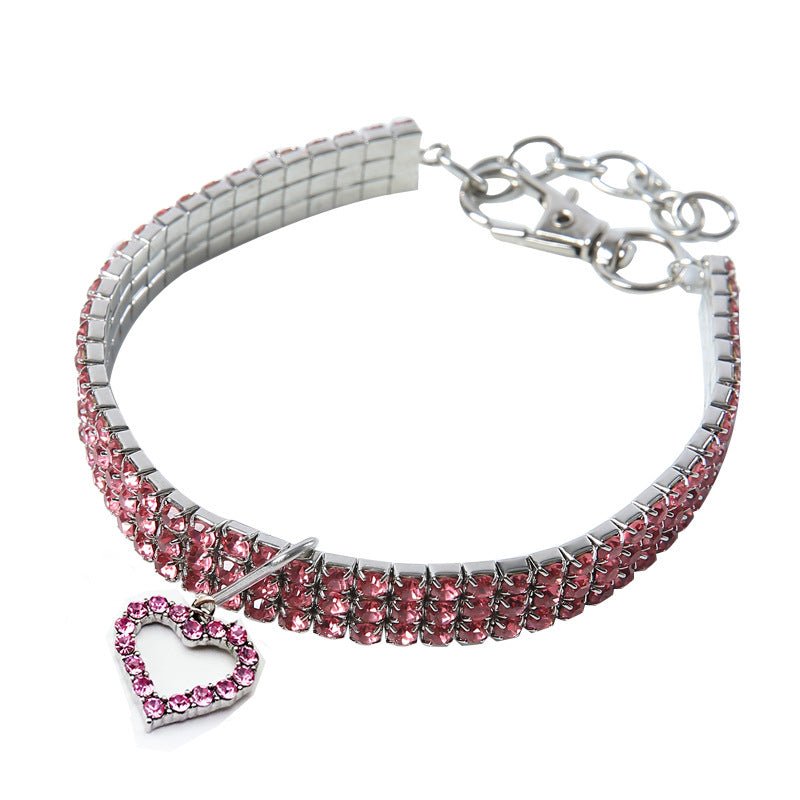 【COL - 012】Crystal Stretch Pet Collar - MaoMao - Paws