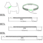【COL - 012】Crystal Stretch Pet Collar - MaoMao - Paws