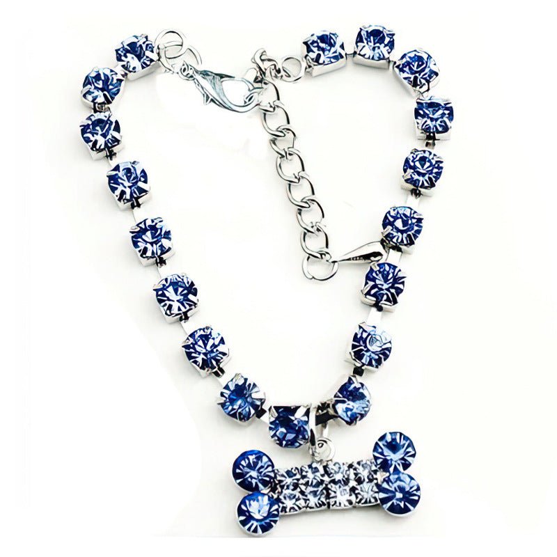 【COL - 014】Bone jewelry pet necklace collar - MaoMao - Paws
