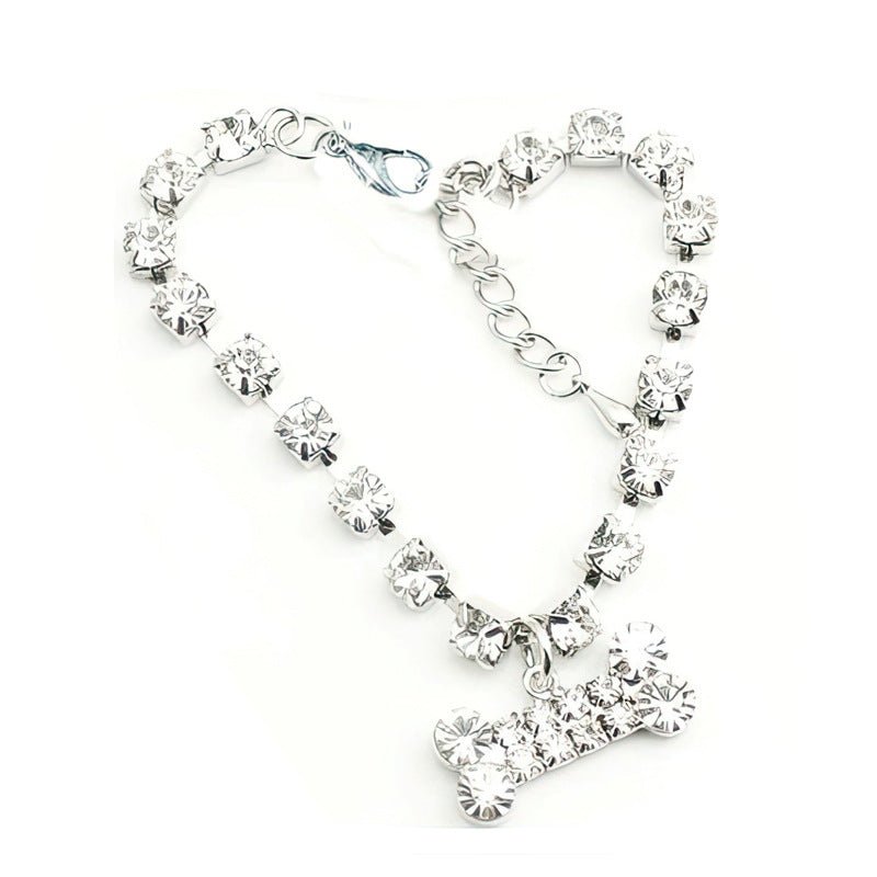 【COL - 014】Bone jewelry pet necklace collar - MaoMao - Paws