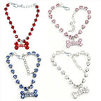 【COL - 014】Bone jewelry pet necklace collar - MaoMao - Paws
