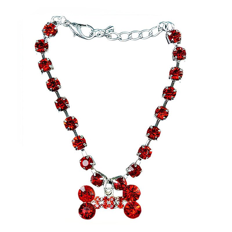 【COL - 014】Bone jewelry pet necklace collar - MaoMao - Paws