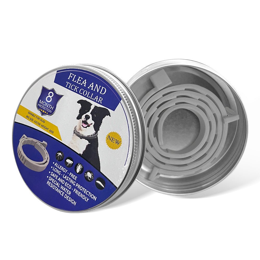 【COL - 016】Summer cat and dog flea removal, mosquito repellent, lice repellent silicone collar - MaoMao - Paws