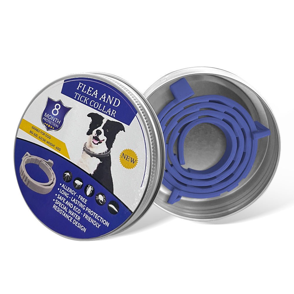 【COL - 016】Summer cat and dog flea removal, mosquito repellent, lice repellent silicone collar - MaoMao - Paws
