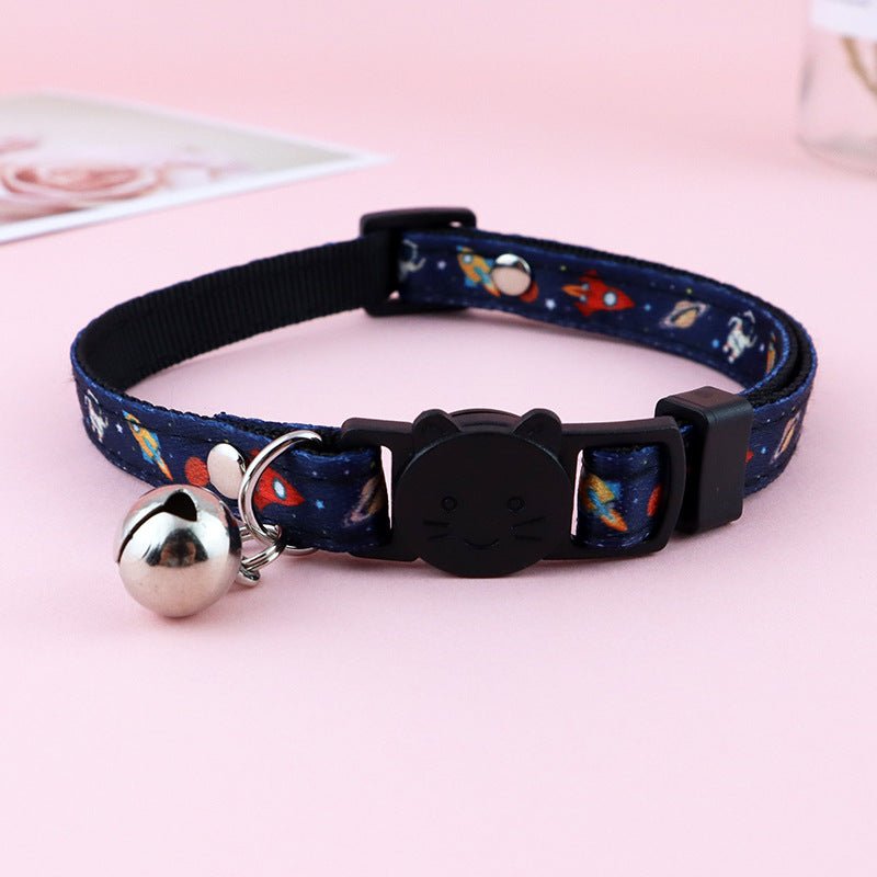 【COL - 020】Floral Ethnic - style Pet Collar - MaoMao - Paws