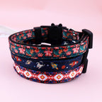 【COL - 020】Floral Ethnic - style Pet Collar - MaoMao - Paws