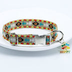 【COL - 024】Bohemian pet collar can be customized with lettering. - MaoMao - Paws