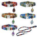 【COL - 026】Bohemian Vintage Pet Collar - MaoMao - Paws