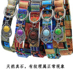 【COL - 026】Bohemian Vintage Pet Collar - MaoMao - Paws