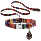 【COL - 026】Bohemian Vintage Pet Collar - MaoMao - Paws