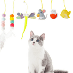 Dangling Cat Toy Set (6 PCS) - MaoMao - Paws