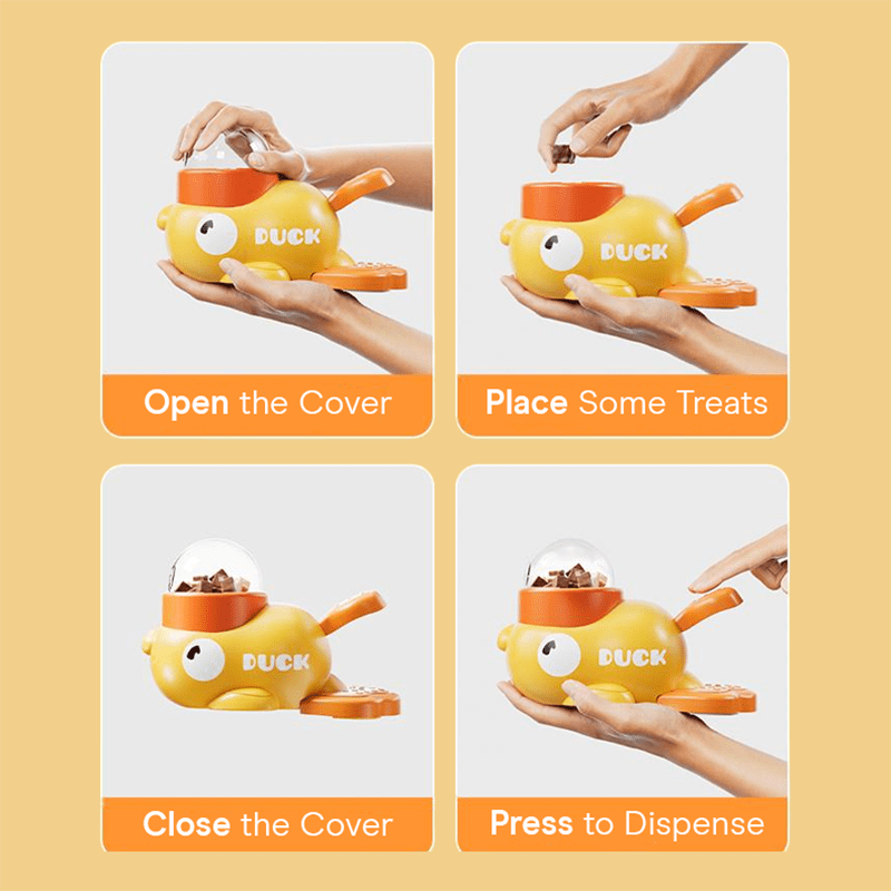Duck Feeder Toy - MaoMao - Paws