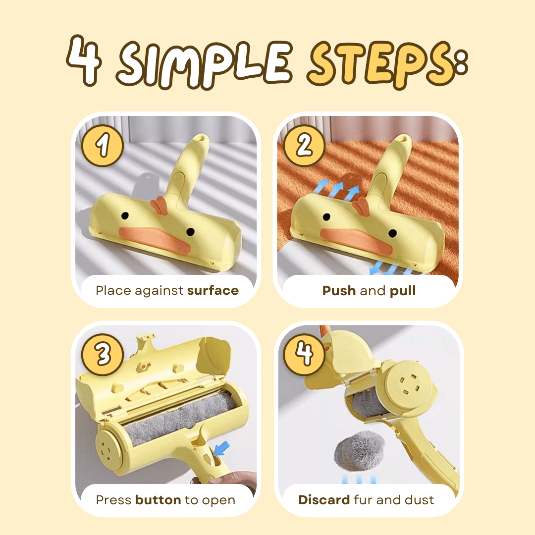Ducky Hair Remover - MaoMao - Paws