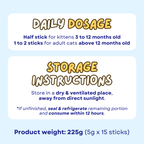 Fish Oil Puree Stick (15 Pcs) - MaoMao - Paws