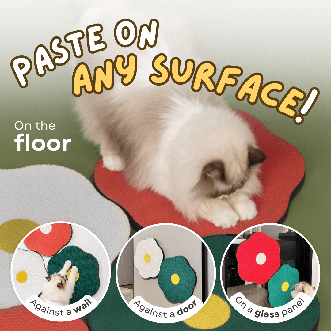 Flower Scratching Pad - MaoMao - Paws