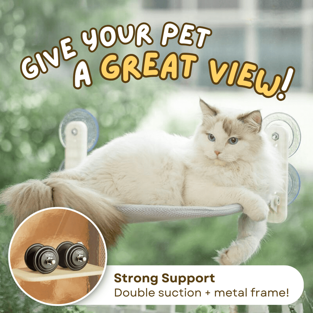 Foldable Window Hammock - MaoMao - Paws